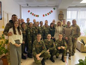 Курсанты ВУЦ провели встречу с ветеранами боевых действий