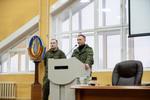 Воронежским студентам рассказали о преимуществах службы в войсках БПЛА